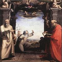 Stigmatization of St Catherine of Siena