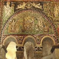 Abraham entertains the three angels