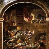 Heliodoros Driven from the Temple