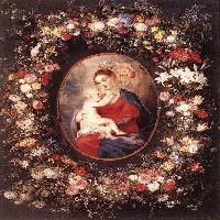 Young Mother with Child (detail)
