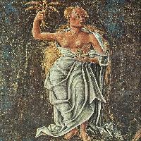 Allegory of August: Triumph of Ceres (detail)