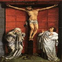 Christus on the Cross with Mary and St John
