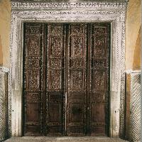 Wooden door