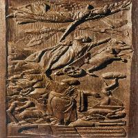 Wooden door (detail)