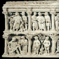Sarcophagus of Junius Bassus (detail)