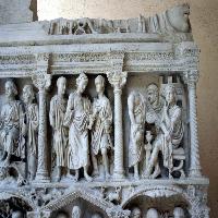Sarcophagus of Junius Bassus (detail)