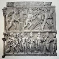 Sarcophagus of Junius Bassus (end panel)