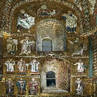 North wall of the choir