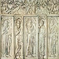 Throne of Maximianus (detail of the front)
