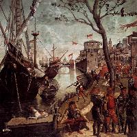 The Arrival of the Pilgrims in Cologne