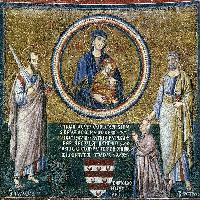 Apse: St Peter Recommending Bertoldo Stefanschi to the Virgin