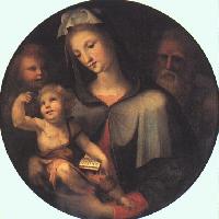 The Holy Family with Young Saint John