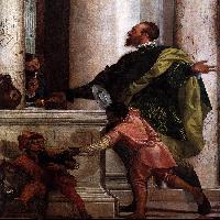 Feast in the House of Levi (detail)