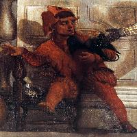Feast in the House of Levi (detail)