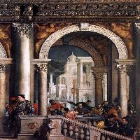 Feast in the House of Levi (detail)