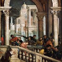 Feast in the House of Levi (detail)