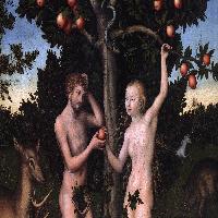 Adam and Eve (detail)