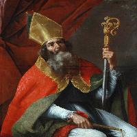 St Ambrose with Saints