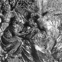 Sculpted bench (detail)