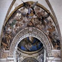 St Michael Flinging the Rebellious Angels into the Abyss