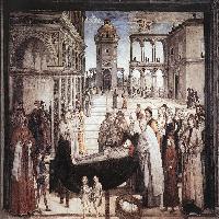 Burial of St Ercolano outside the Gates of Perugia