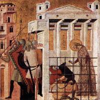 Scenes from the Life of St Colomba: St Colomba Saved by a Bear