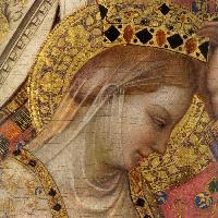 The Coronation of the Virgin (detail)