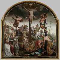 Crucifixion and Saints