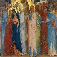 Crucifix between the Virgin and Saints
