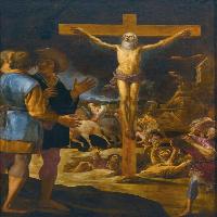 The Crucifixion of a Male Saint