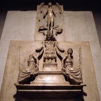 Funerary Monument to Lancino Curzio (detail)