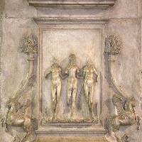 Funerary Monument to Lancino Curzio (detail)