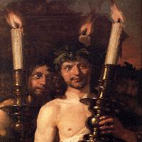 David Playing the Harp (detail)