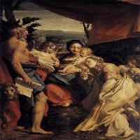 Madonna and Child with Sts Jerome and Mary Magdalen (The Day)