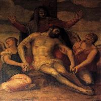 The Dead Christ with Two Angels