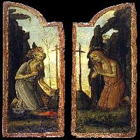 St Jerome and St Mary of Egypt