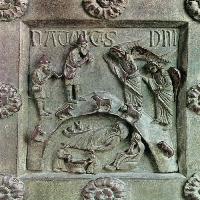 Bronze doors (detail)