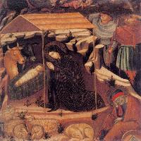 The Nativity with the Virgin adoring the Child