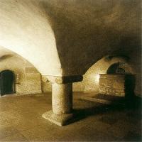 View of the round crypt
