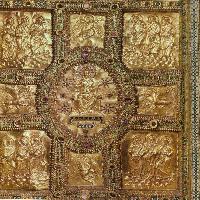 Golden Altar of Sant'Ambrogio (front, detail)