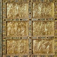 Golden Altar of Sant'Ambrogio (front, detail)