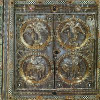 Golden Altar of Sant'Ambrogio (back, detail)