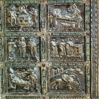 Golden Altar of Sant'Ambrogio (back, detail)