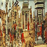 Griffoni Polyptych: St Peter and St John the Baptist