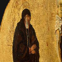 Griffoni Polyptych: The Crucifixion (detail)