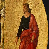 Griffoni Polyptych: The Crucifixion (detail)