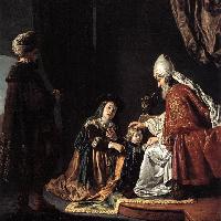 Hannah Giving Her Son Samuel to the Priest