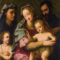 The Panciatichi Holy Family (detail)