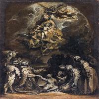 St Hyacinthus Raising a Drowned Child