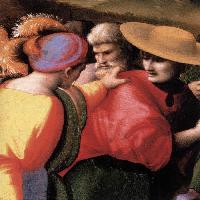 Scenes from the Story of Joseph: The Discovery of the Stolen Cup (detail)